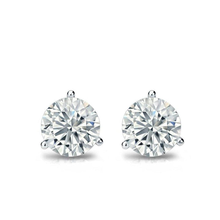 Manfredi Jewels Jewelry - 2.40CT ROUND DIAMONDS STUDS | Manfredi Jewels