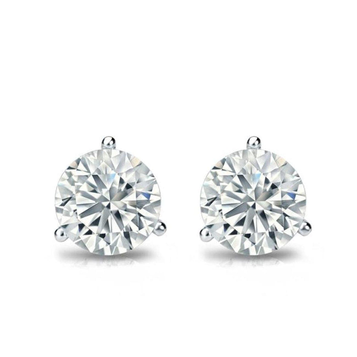 Manfredi Jewels Jewelry - 2.61CT ROUND DIAMOND STUDS | Manfredi Jewels