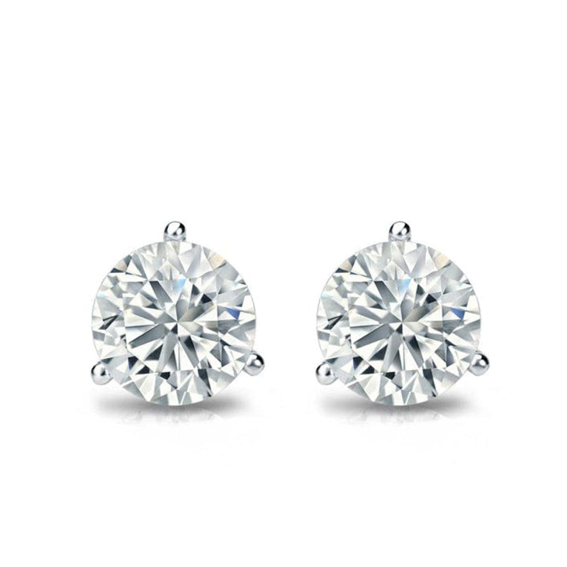 Manfredi Jewels Jewelry - 3.05CT ROUND DIAMOND STUDS