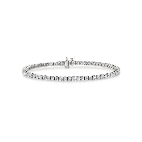 4.30CTW DIAMOND TENNIS BRACELET