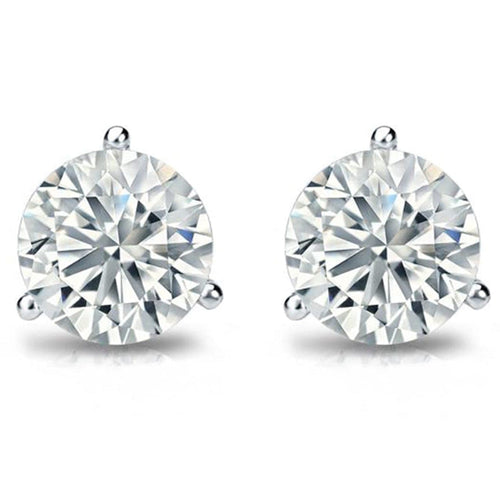 Manfredi Jewels Jewelry - 8.21CT ROUND DIAMOND STUDS
