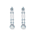 Manfredi Jewels Jewelry - Aquamarine & Diamond Chandelier Earrings | Manfredi Jewels