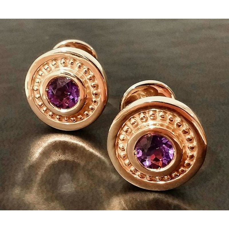 Manfredi Jewels Jewelry - Baz w/ amethyst plated