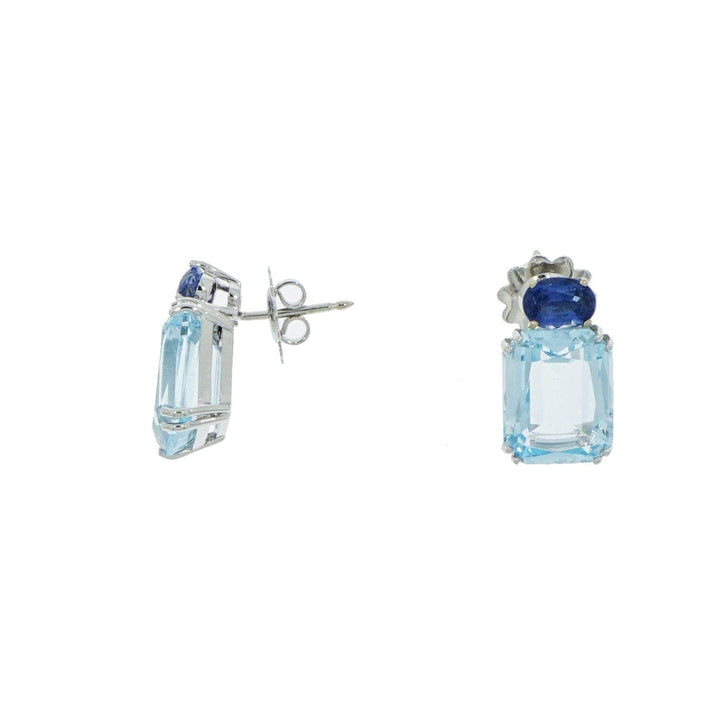 Manfredi Jewels Jewelry - Blue Topaz & Kyanite Earrings | Manfredi Jewels