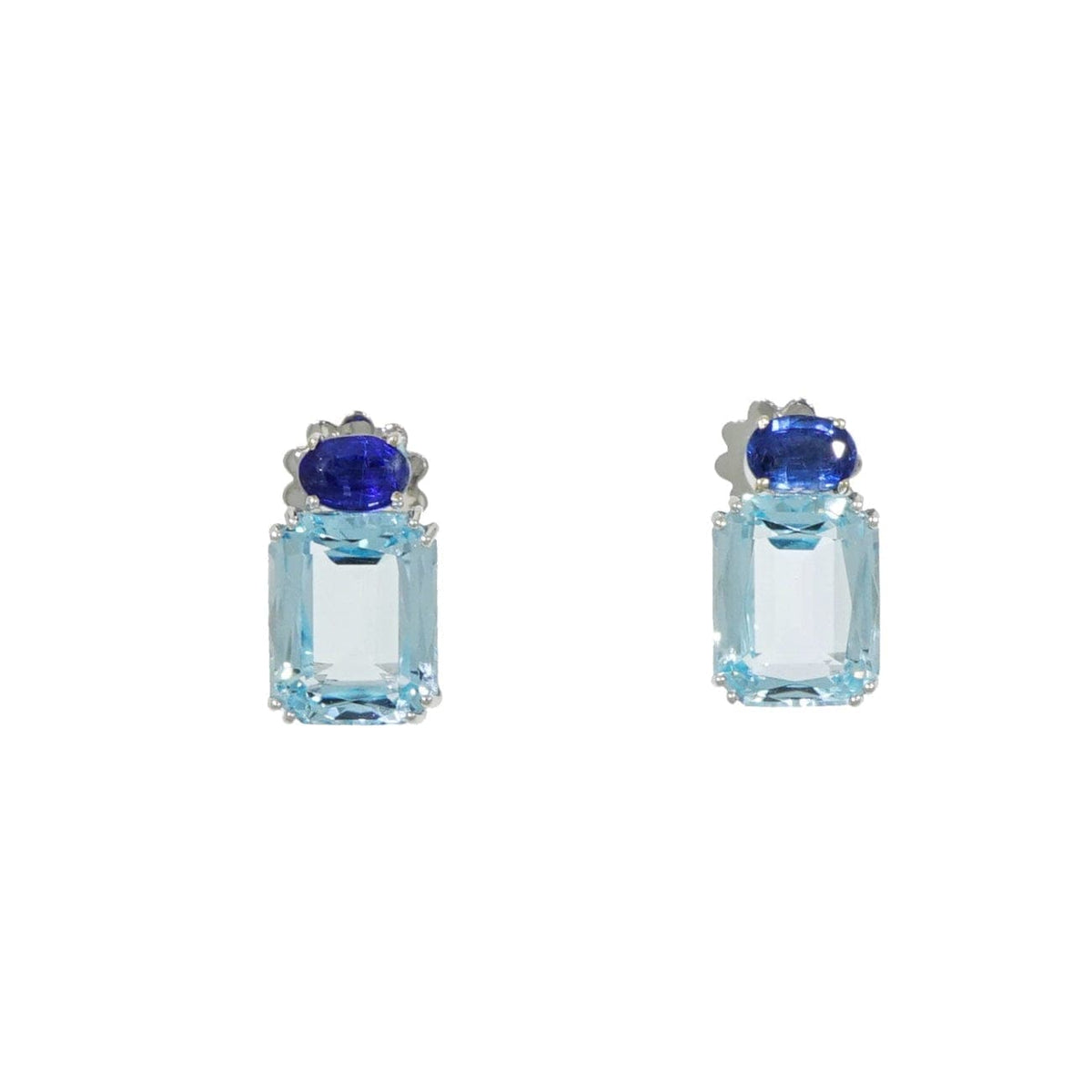 Manfredi Jewels Jewelry - Blue Topaz & Kyanite Earrings | Manfredi Jewels
