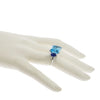Manfredi Jewels Jewelry - Blue Topaz & Kyanite White Gold Ring