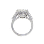 Manfredi Jewels Engagement - Certified 5.02 ct. Heart Shaped Diamond Platinum Ring