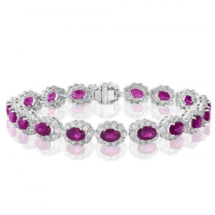 Manfredi Jewels Jewelry - Diamond Ruby Bracelet | Manfredi Jewels