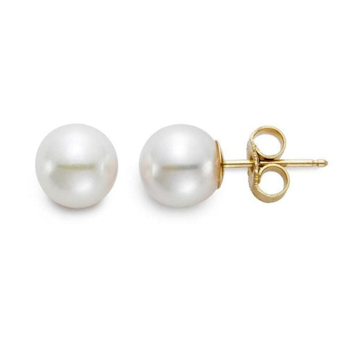 Manfredi Jewels - Freshwater cultured Pearl Stud Earring