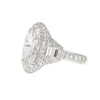 Manfredi Jewels Engagement - GIA Certified 4.34 ct. Oval Diamond Platinum Ring