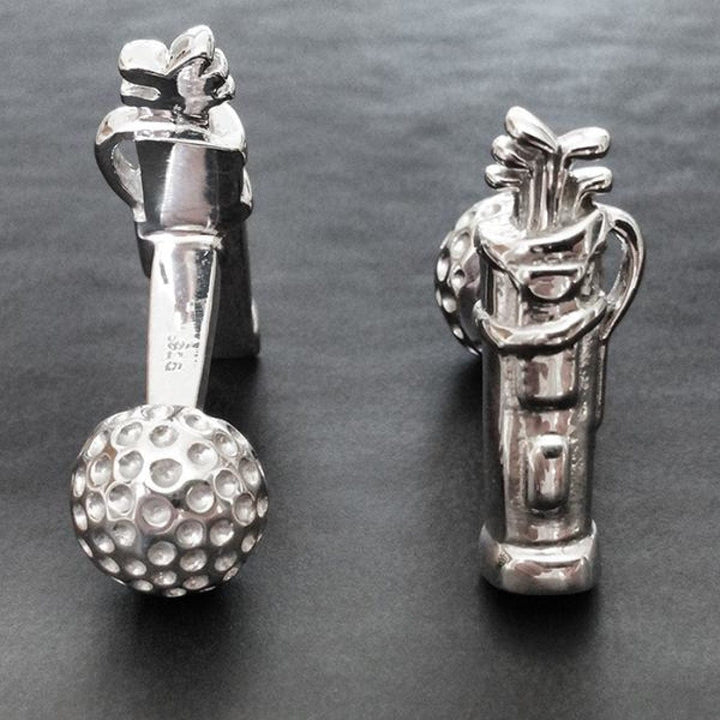 Manfredi Jewels - Golf bag in Sterling Silver | Manfredi Jewels