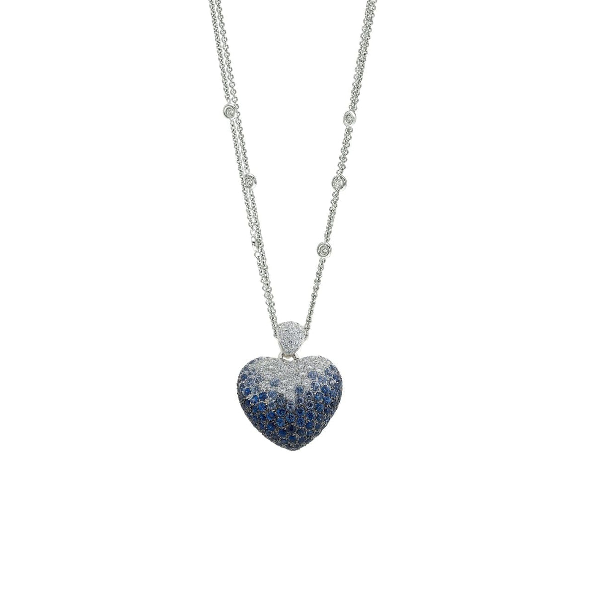Manfredi Jewels Jewelry - Leo Pizzo Puffed Diamond Necklace | Manfredi Jewels