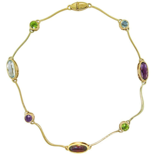 Manfredi Jewels Jewelry - Multi - Gemstones Arabesco Necklace