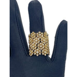 Manfredi Jewels Jewelry - Multi Row Moving Flower Diamond Ring