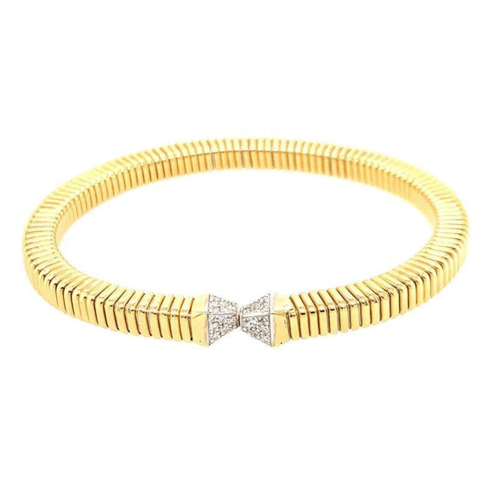 Manfredi Jewels Jewelry - Open Point Diamond Cuff Bracelet | Manfredi Jewels