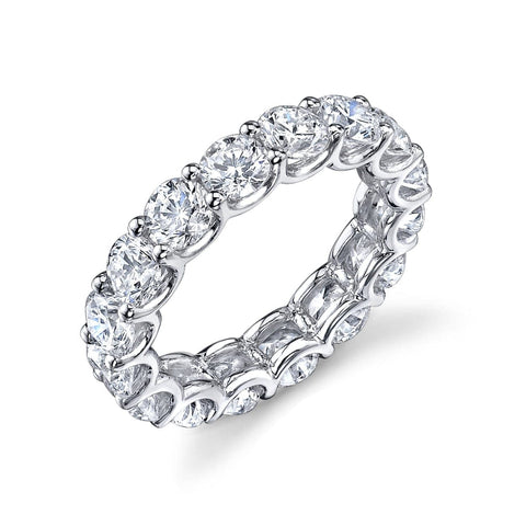 Round Eternity Wedding Ring