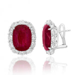 Manfredi Jewels Jewelry - Ruby Clip On Earrings | Manfredi Jewels