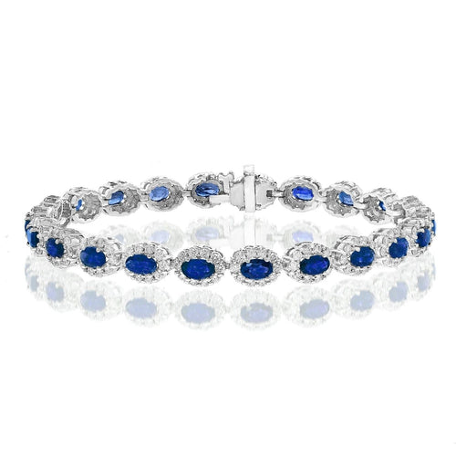 Manfredi Jewels Jewelry - Sapphire and Diamond Bracelet