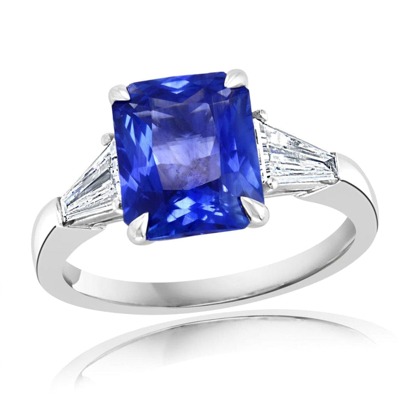 Manfredi Jewels Engagement - Sapphire and Diamond Ring