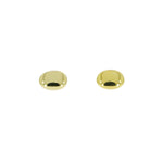 Manfredi Jewels Accessories - Solid Yellow Gold Double - Sided Oval Cufflinks