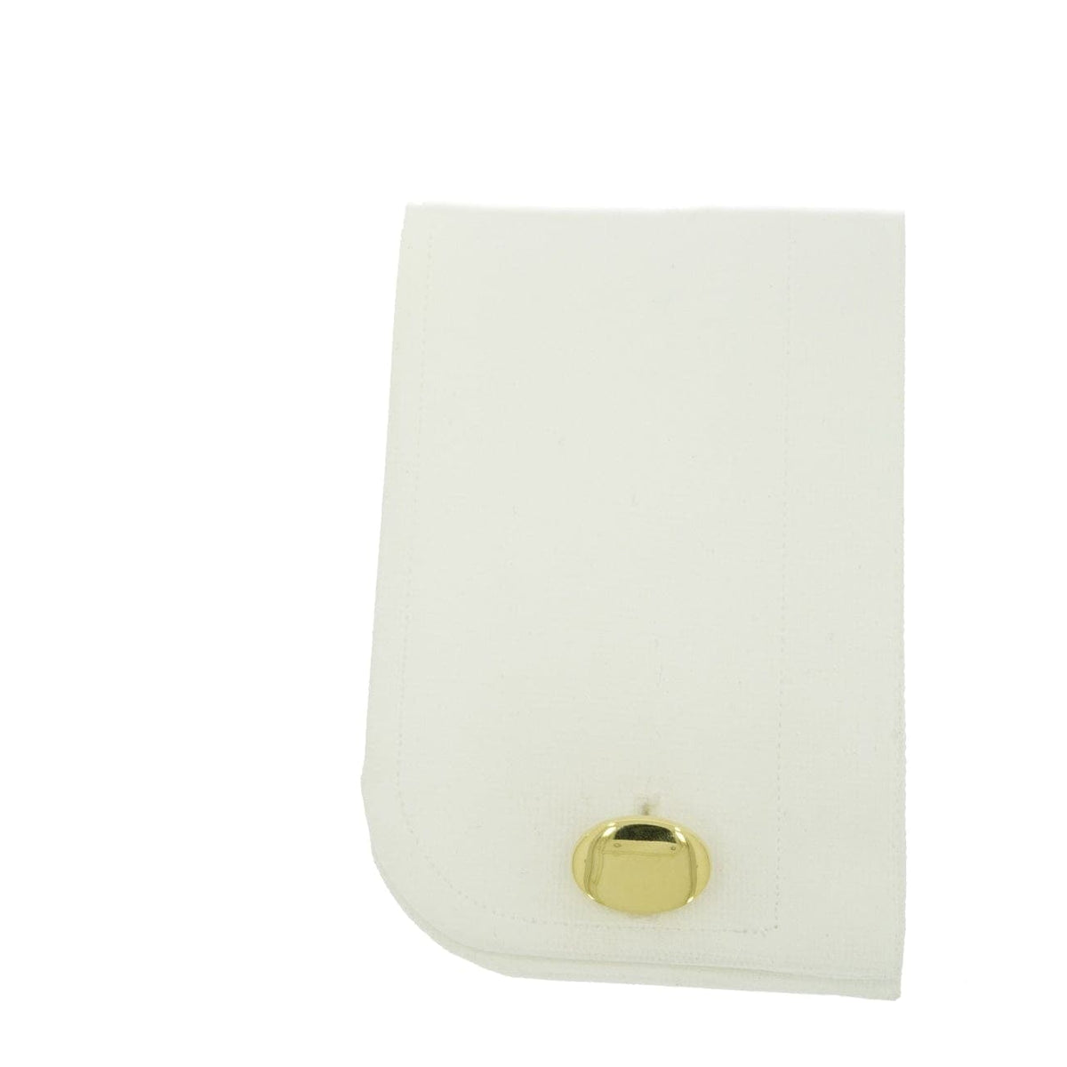 Manfredi Jewels Accessories - Solid Yellow Gold Double-Sided Oval Cufflinks | Manfredi Jewels