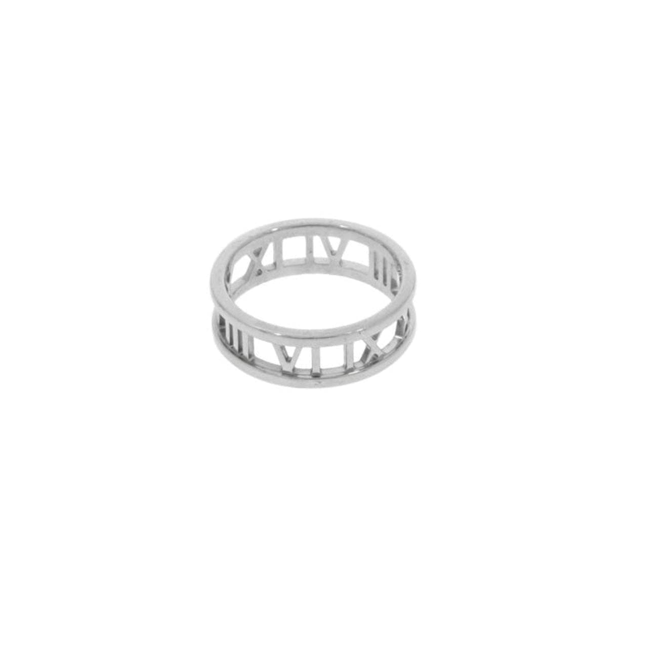 Tiffany & Co. Atlas Roman Numeral Band Ring