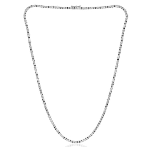 Manfredi Jewels Jewelry - White Gold and Diamond Necklace