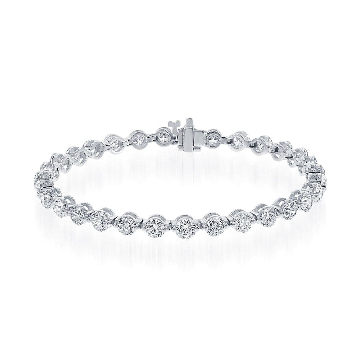 Manfredi Jewels Jewelry - White Gold Diamond Bracelet | Manfredi Jewels
