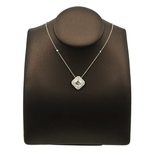 Manfredi Jewels Jewelry - White Gold Diamond Necklace