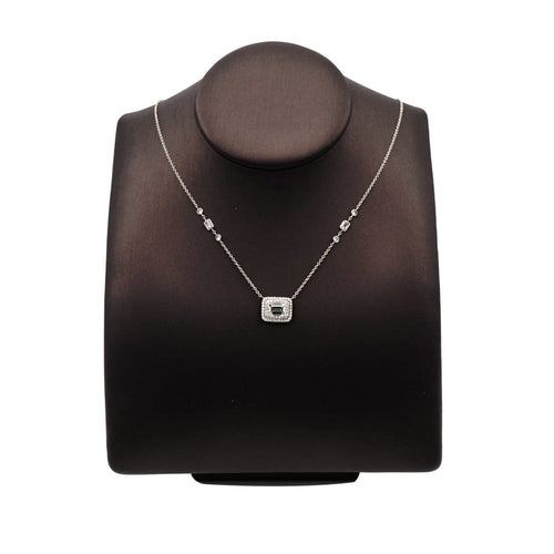 Manfredi Jewels Jewelry - White Gold Diamond Necklace