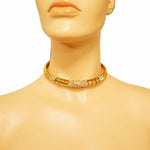 Manfredi Jewels Estate Jewelry - Yellow Gold with Diamond Chocker | Manfredi Jewels