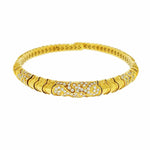 Manfredi Jewels Estate Jewelry - Yellow Gold with Diamond Chocker | Manfredi Jewels