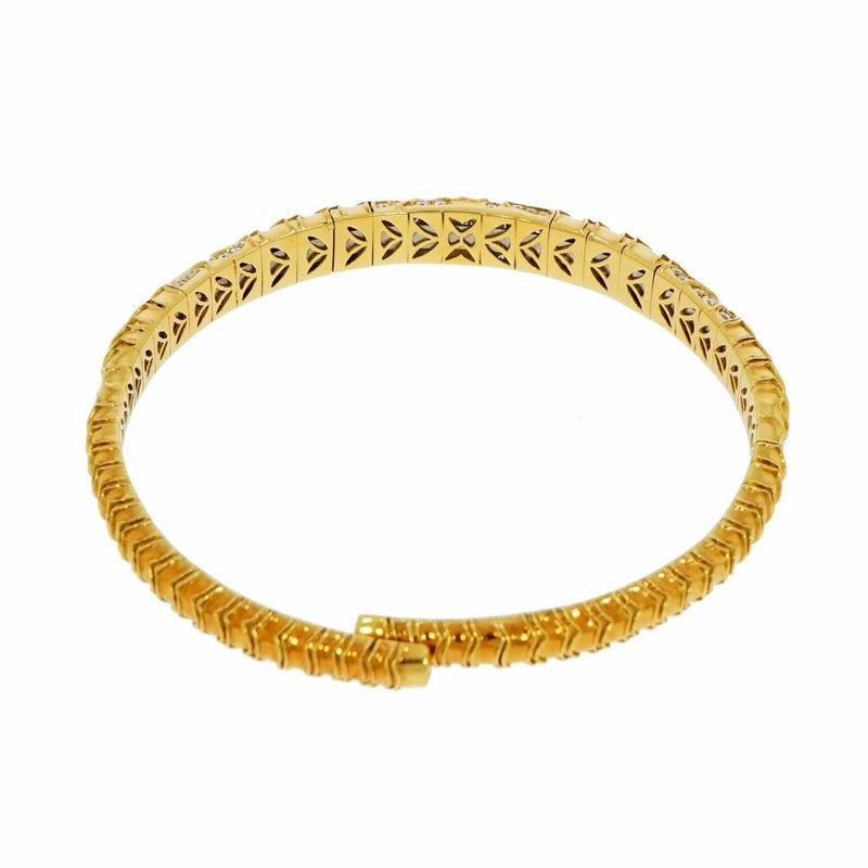 Manfredi Jewels Estate Jewelry - Yellow Gold with Diamond Chocker | Manfredi Jewels