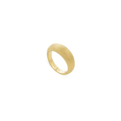 18K Yellow Gold Dome Band Ring