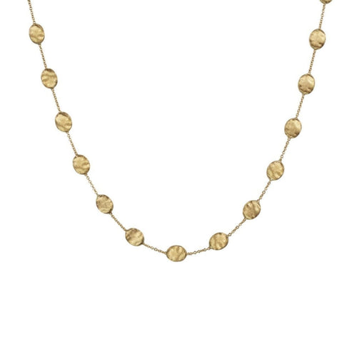 Marco Bicego Jewelry - 18K Yellow Gold Large Bead Necklace | Manfredi Jewels
