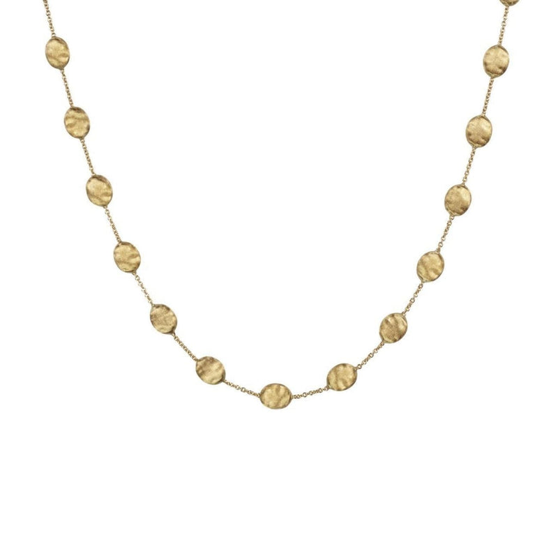 Marco Bicego Jewelry - 18K Yellow Gold Large Bead Necklace | Manfredi Jewels