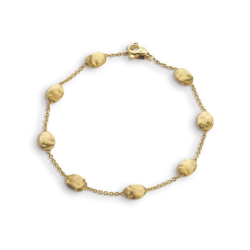 Marco Bicego Jewelry - 18K Yellow Gold Medium Bead Bracelet | Manfredi Jewels