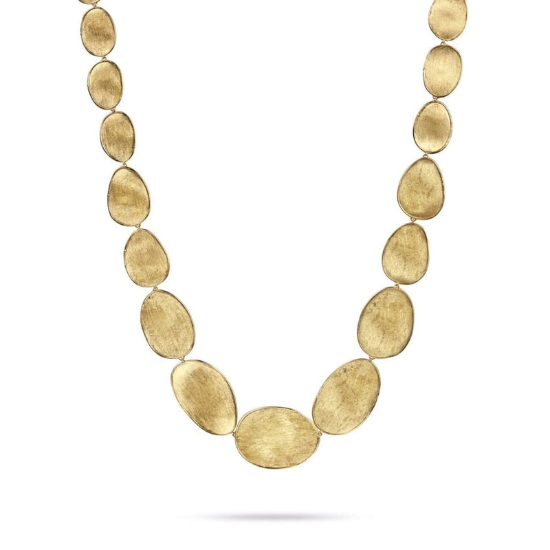 Marco Bicego Jewelry - 18K Yellow Gold Medium Graduated Collar Necklace | Manfredi Jewels