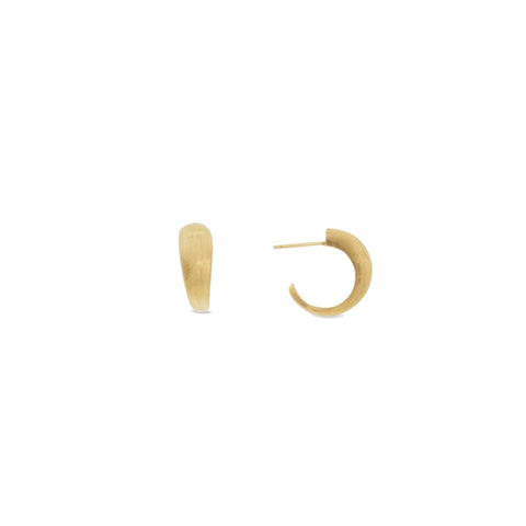 18K Yellow Gold Small Hoop Earrings