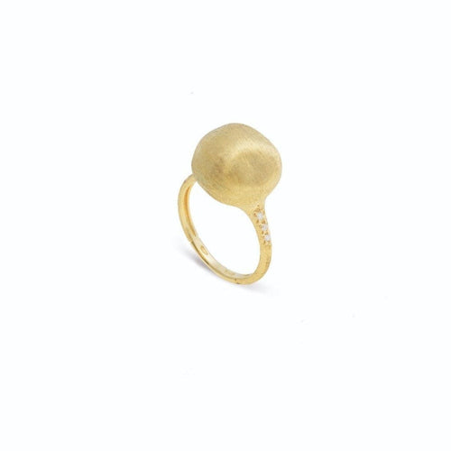 Marco Bicego Jewelry - Africa Boule 18K Yellow Gold and Diamond Ring | Manfredi Jewels