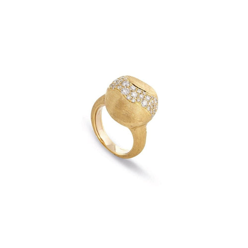 Marco Bicego Jewelry - AFRICA CONSTELLATION 18K YELLOW GOLD AND DIAMOND LARGE RING | Manfredi Jewels