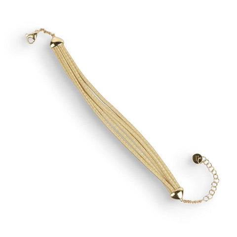 Cairo Collection Yellow Gold Five Strand Bracelet