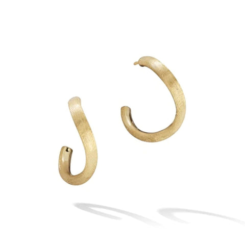 Jaipur Collection 18K Yellow Gold Petite Hoop Earrings