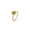 Marco Bicego Jewelry - JAIPUR COLOR COLLECTION 18K YELLOW GOLD PERIDOT AND DIAMOND STACKABLE RING | Manfredi Jewels