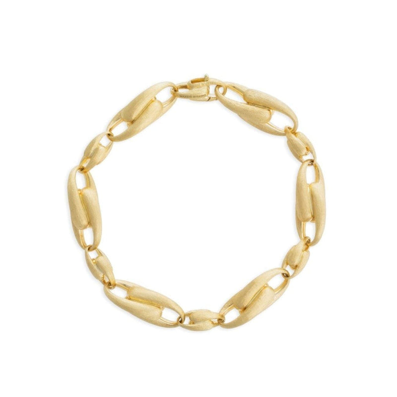Marco Bicego Jewelry - Legàmi Yellow Gold Large Alternating Link Bracelet | Manfredi Jewels