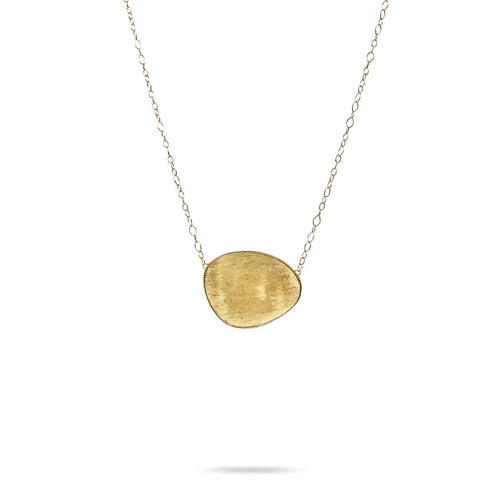 Marco Bicego Jewelry - Lunaria Collection 18K Yellow Gold Large Pendant | Manfredi Jewels