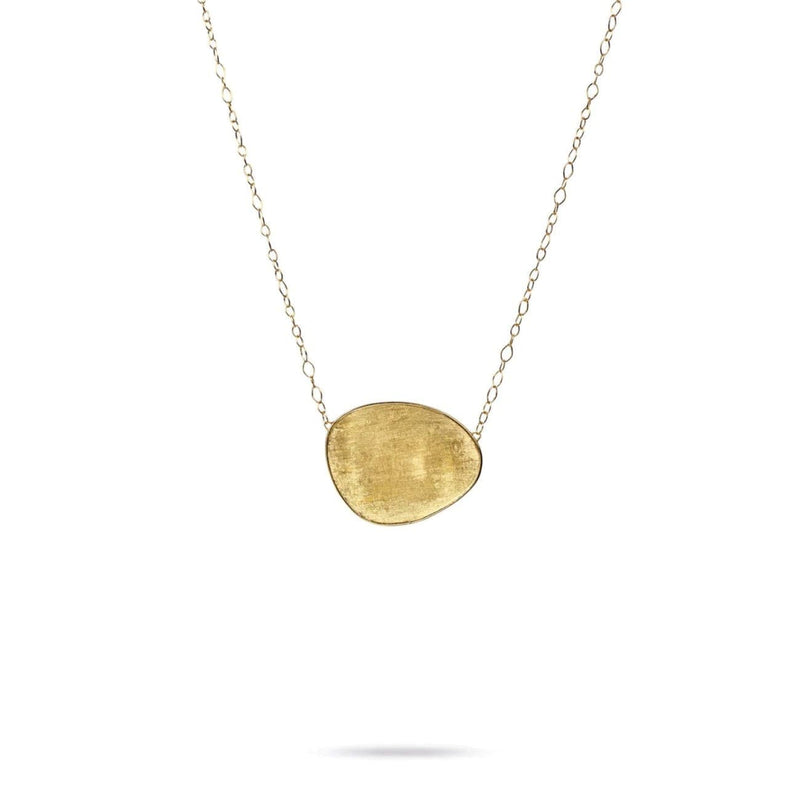 Marco Bicego Jewelry - Lunaria Collection 18K Yellow Gold Large Pendant | Manfredi Jewels