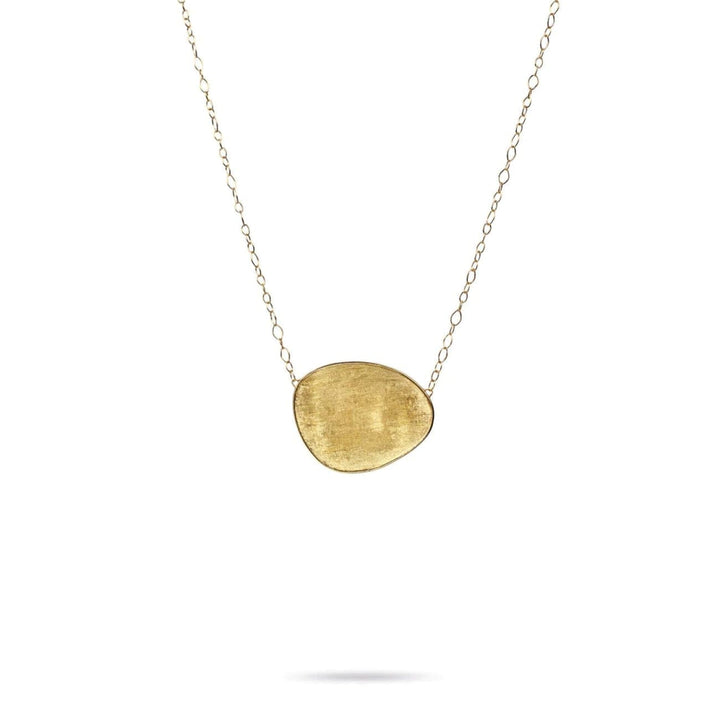 Marco Bicego Jewelry - Lunaria Collection 18K Yellow Gold Large Pendant | Manfredi Jewels