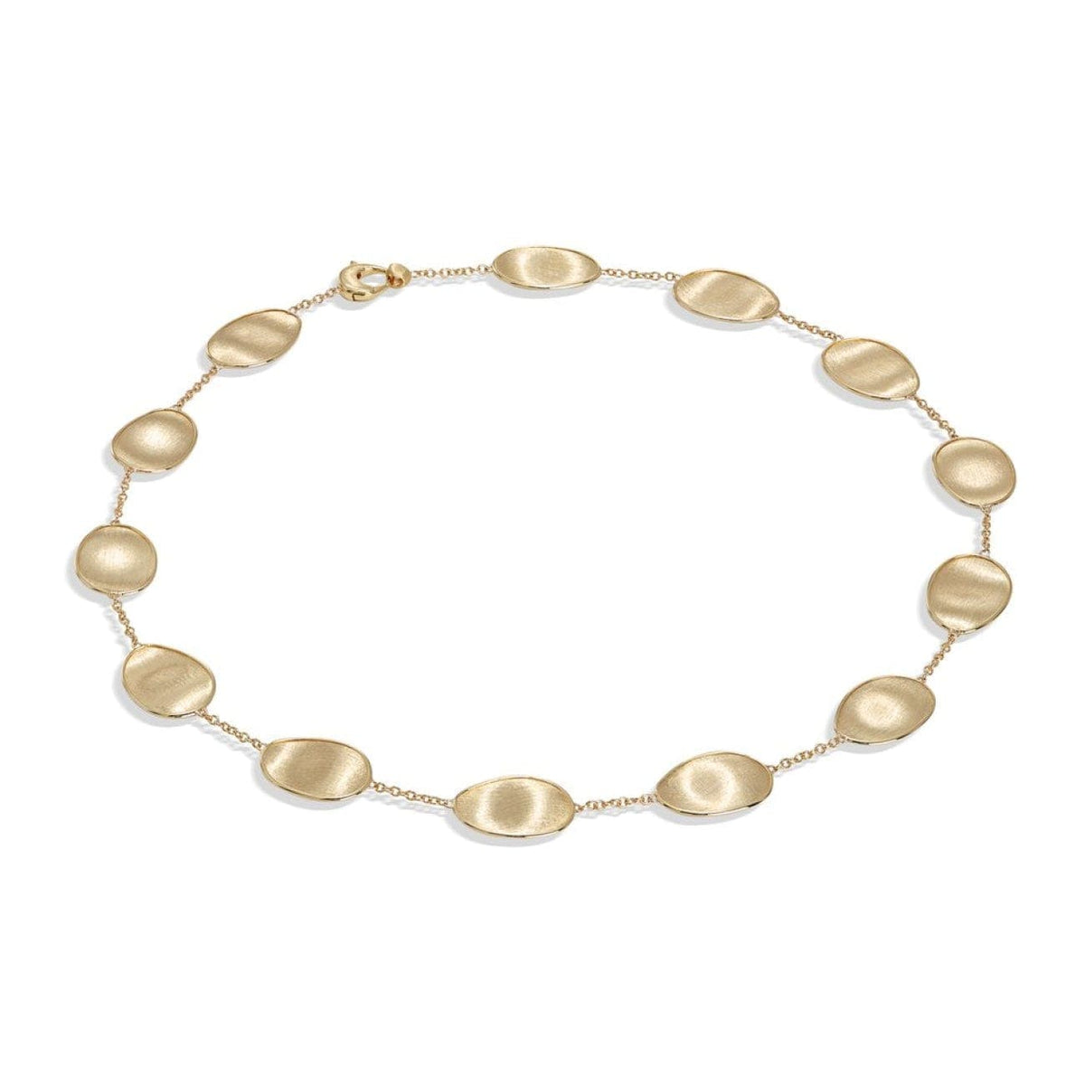 Marco Bicego Jewelry - Lunaria Collection 18K Yellow Gold Short Necklace | Manfredi Jewels