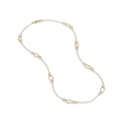 Marco Bicego Jewelry - Marrakech Onde Collection 18K Yellow Gold Link Necklace | Manfredi Jewels